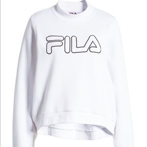 FILA WHITE CREWNECK SWEATER